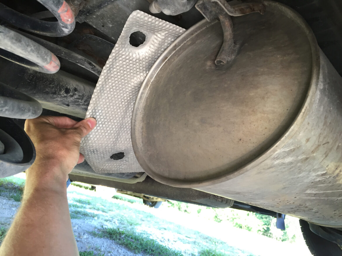 How to Repair Toyota Sienna Rear Exhaust Heat Shield Rattle · Share