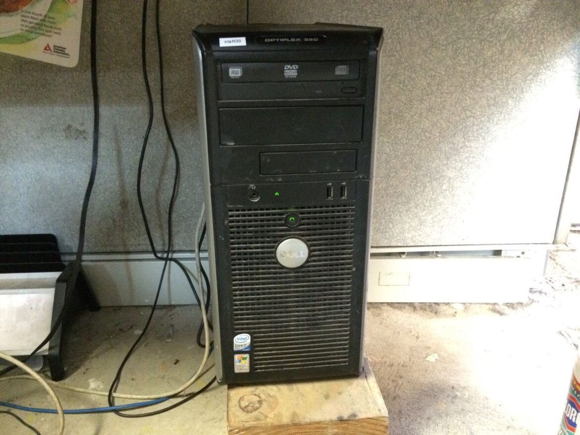 Dell optiplex 320 как разобрать