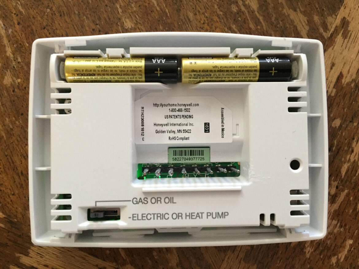 Honeywell Thermostat RTH2300 Programming Instructions · Share Your Repair