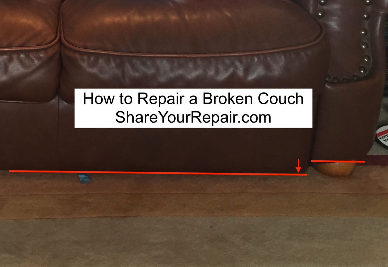 How to Repair a Broken Couch Frame · Share Your Repair