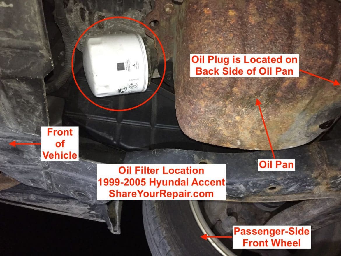 How to Change Oil on Hyundai Accent · Share Your Repair