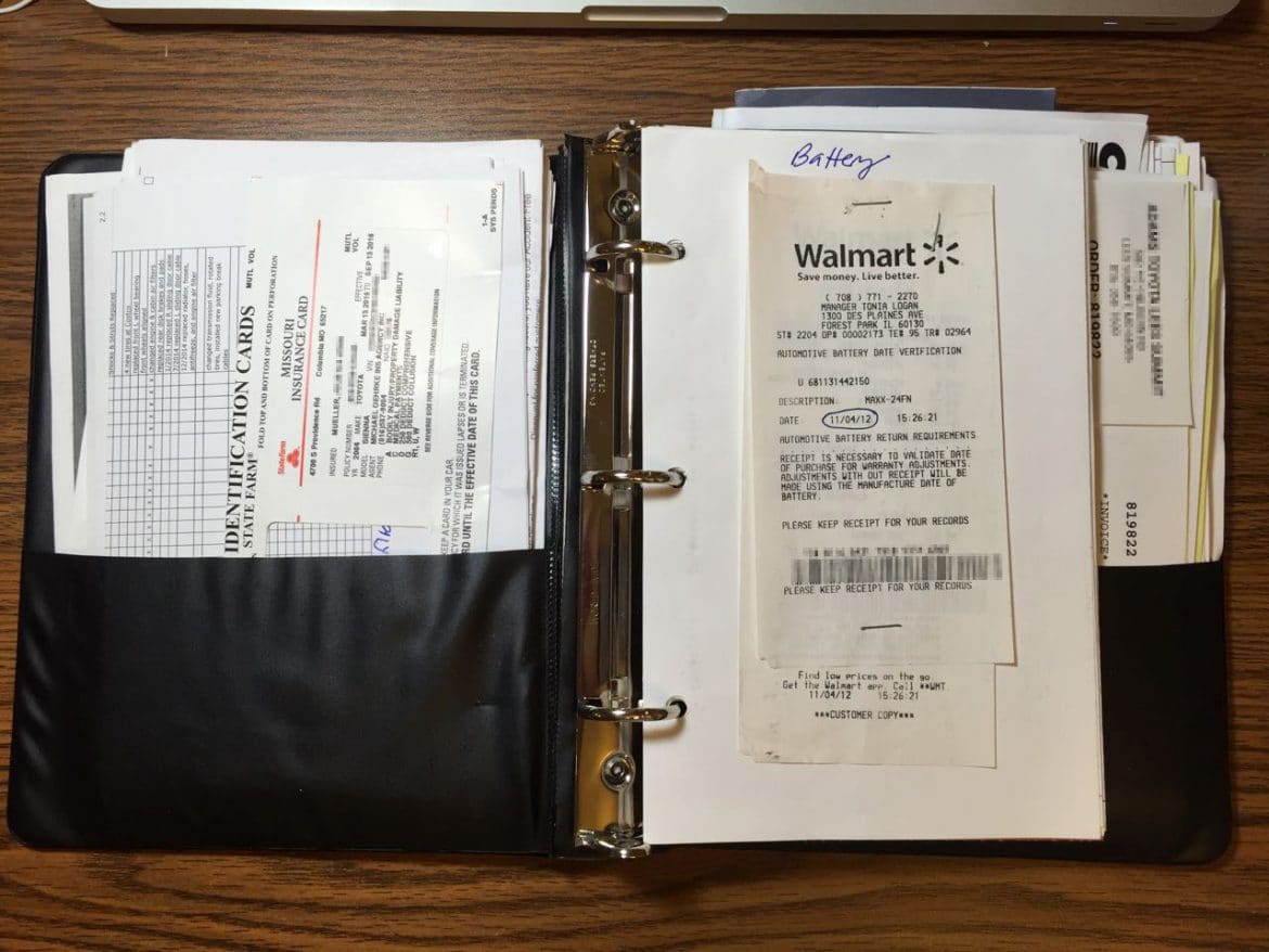 How to Organize Glove Box Paperwork · Share Your Repair